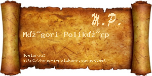 Mágori Polikárp névjegykártya